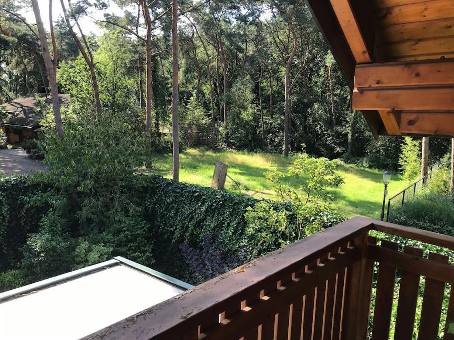 Houten Chalet/Bungalow In Het Bos, Sauna, Jacuzzi Meijel Dış mekan fotoğraf