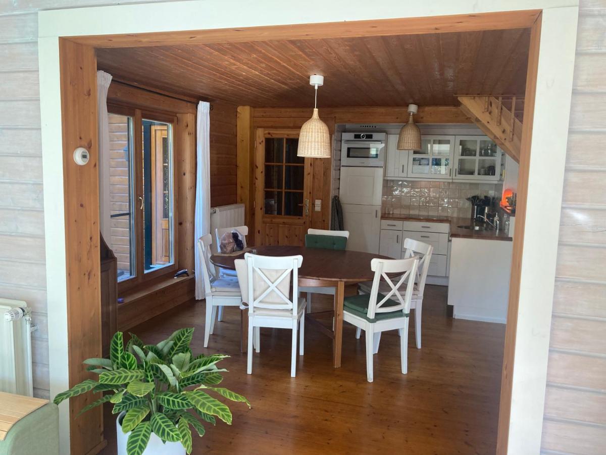 Houten Chalet/Bungalow In Het Bos, Sauna, Jacuzzi Meijel Dış mekan fotoğraf