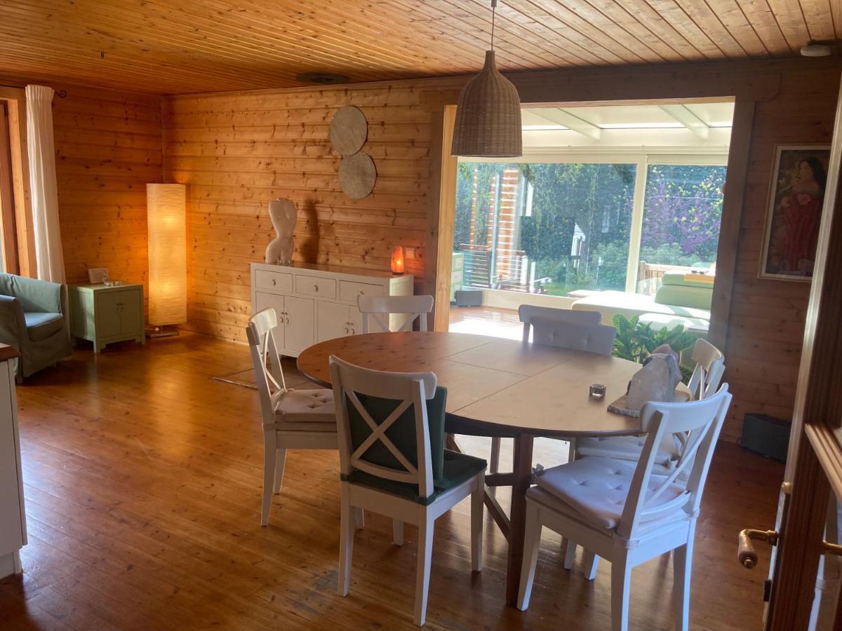 Houten Chalet/Bungalow In Het Bos, Sauna, Jacuzzi Meijel Dış mekan fotoğraf